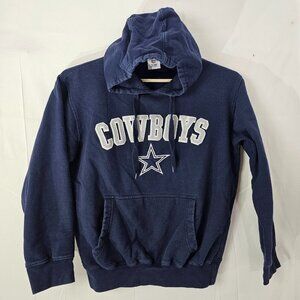 Dallas Cowboys Hoodie Mens M Blue NFL Team Apparel Pullover Football